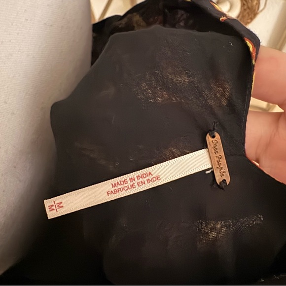 FREE PEOPLE Floral Oh Baby Print Dress Size Medium - Picture 6 of 10